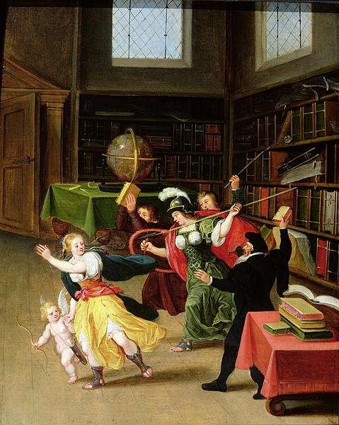 An Allegory of Reason overcoming Desire by Baroque