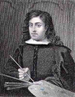 Self Portrait engraved by Edward Scriven 1775-1841 by Baroque