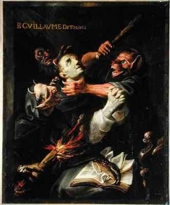 The Blessed Guillaume de Toulouse 755-812 Tormented by Demons by Baroque