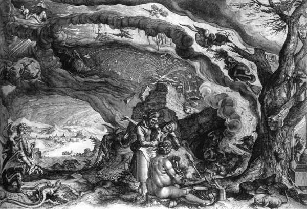 Witches Sabbath c. 1610 by Baroque