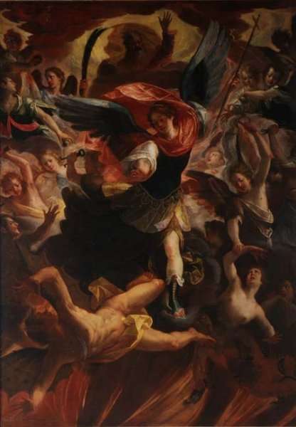 The Archangel Michael Vanquishing the Devil by Baroque