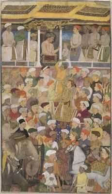 Darbar of Jahangir 1569-1627 from Northern India by Baroque