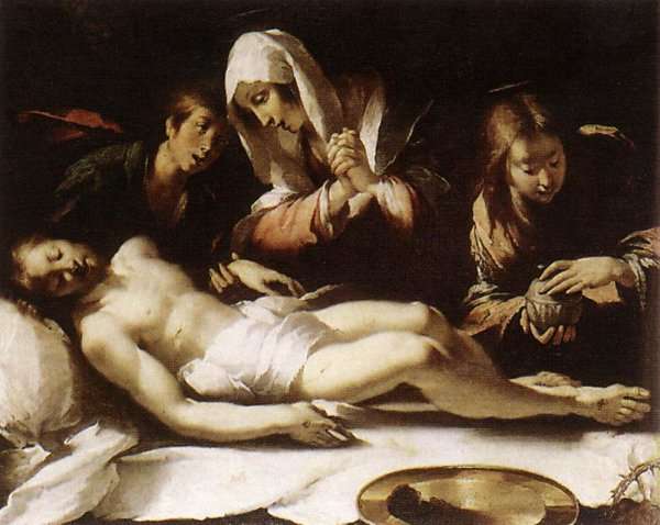 Lamentation over the Dead Christ 1615-17 by Baroque