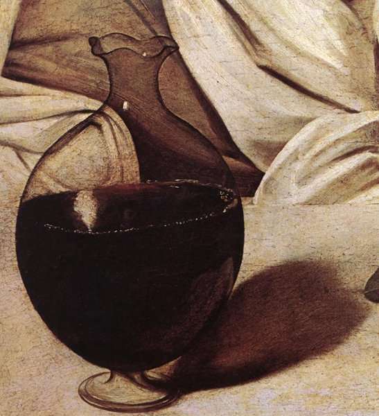 Bacchus (detail 2) c. 1596 by Baroque