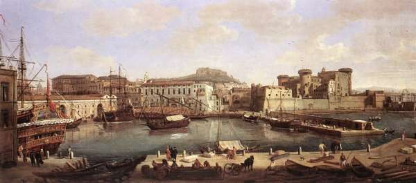 View of Naples 1700-10 by Baroque