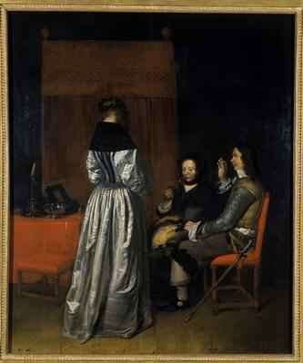 The Visit 1655 by Baroque