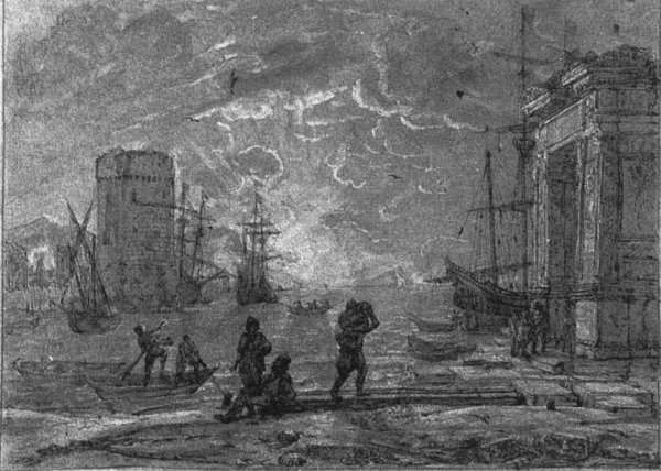 Harbour Scene by Baroque
