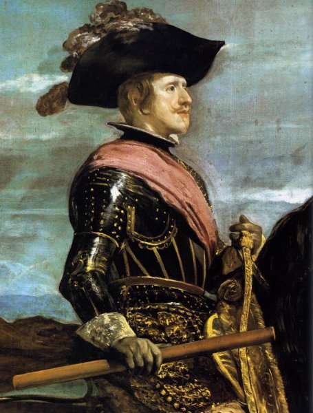 Philip IV on Horseback (detail) 1634-35 by Baroque