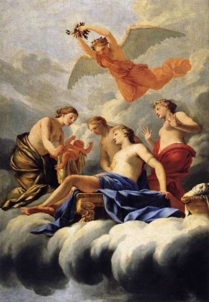 The Birth of Cupid 1645-47 by Baroque