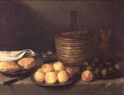 Still life with fruit, 1648 by Baroque