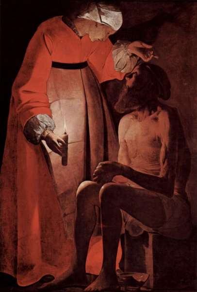 Job Mocked by his Wife 1630s by Baroque