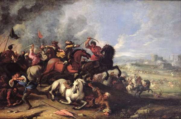 Battle Scene by Baroque