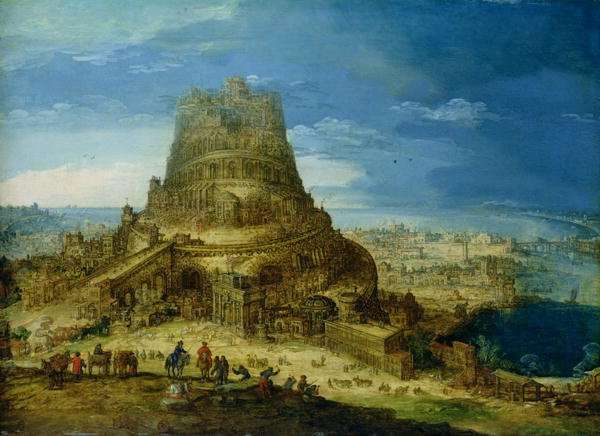 The Building of the Tower of Babel (2) by Baroque