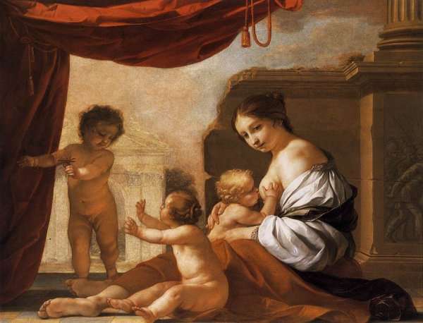 Allegory of Charity 1636-37 by Baroque