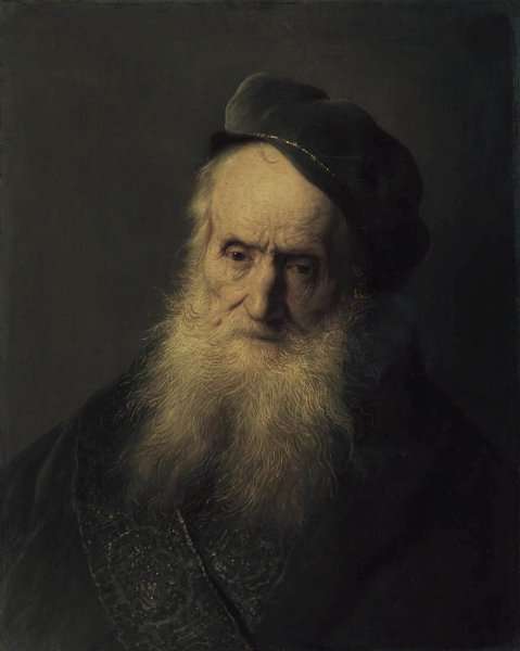 Study of an Old Man c. 1629 by Baroque