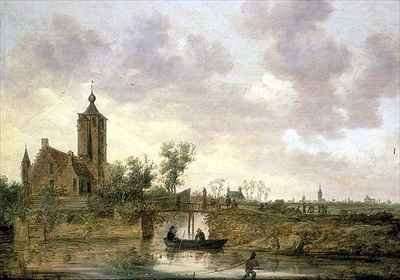 Hofstede Arnestein with Middelburg in the Distance by Baroque