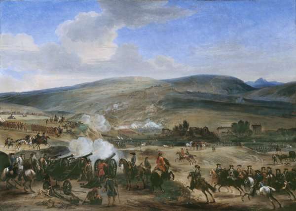 The Battle of the Boyne on 12th July 1690, 1690 by Baroque