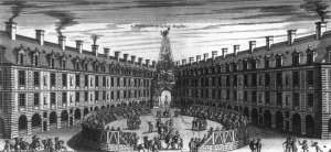 The Ceremonial Entry of Louis XIV and Marie -Therese into Paris in 1660 by Baroque