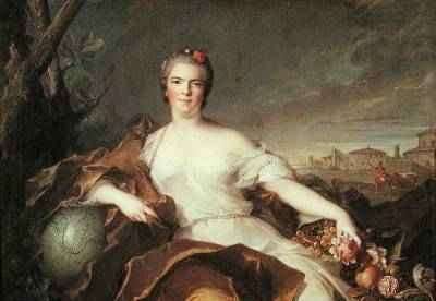 Madame LouiseElisabeth de France 1727-59 Duchess of Parma Symbolising Earth 1750 by Baroque