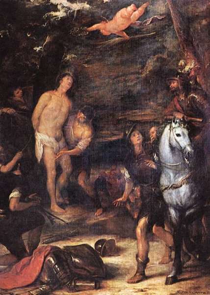 Martyrdom of St. Sebastian by Baroque