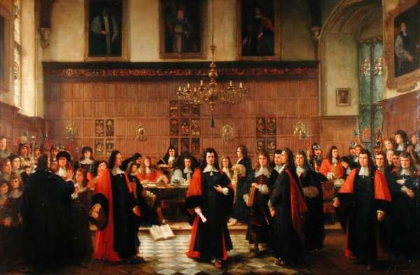 The Expulsion of the Fellows, 1687 by Baroque