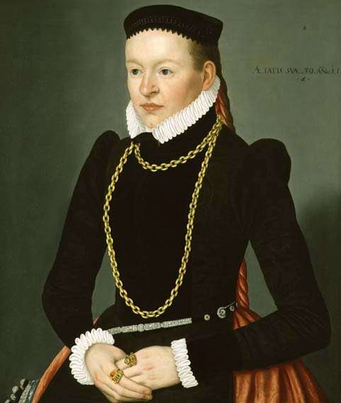 Portrait of a lady, c.1585 by Baroque