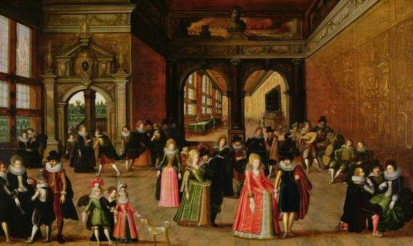 A Ball During the Reign of Henri IV by Baroque