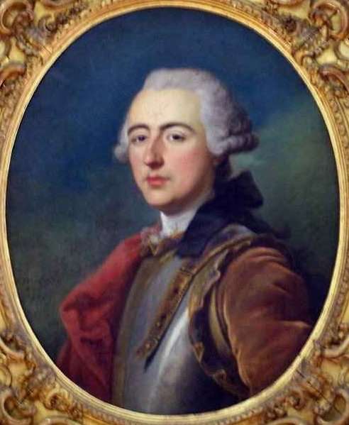 Portrait of an Officer Count Vaux by Baroque