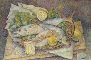 Still Life of Fish by Baroque