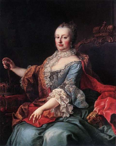 Queen Maria Theresia (2) 1750s by Baroque