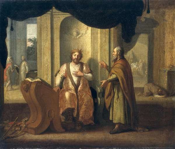 David and Nathan, 1672 by Baroque