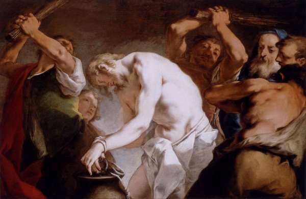 The Flagellation of Christ c. 1720 by Baroque