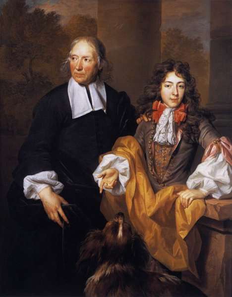 Tutor and Pupil 1685 by Baroque