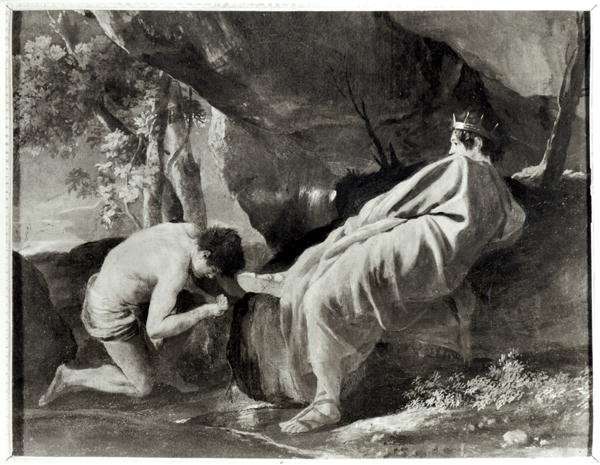 Midas at the source of the River Pactolus by Baroque