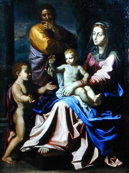 The Holy Family with the Infant St. John, 1660 by Baroque