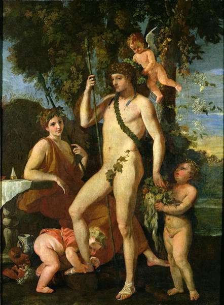 Bacchus, Dionysus by Giovanni Francesco Guercino (BARBIERI)