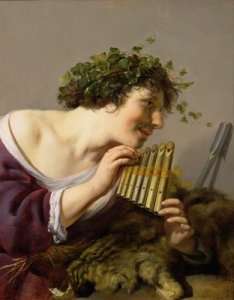 Pan Playing his Pipes by Baroque