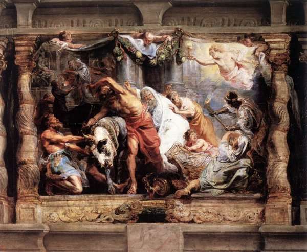 The Victory of Eucharistic Truth over Heresy c. 1626 by Baroque