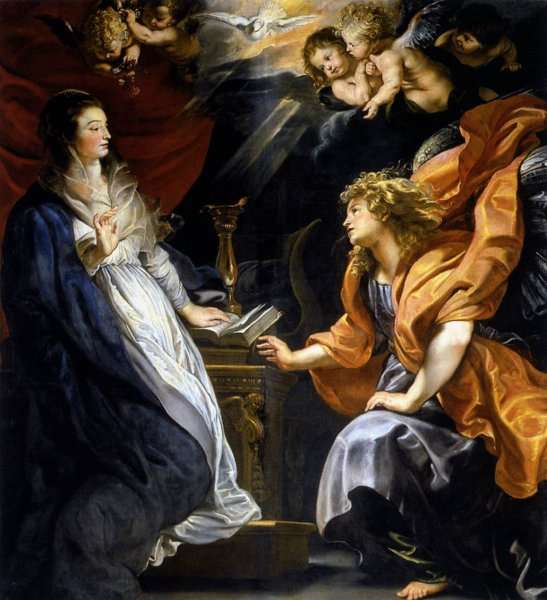 Annunciation 1609-10 by Baroque