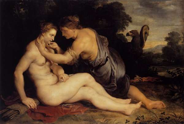 Jupiter and Callisto 1613 by David The Younger Teniers