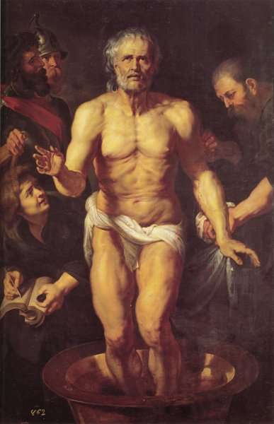 The Death of Seneca 1615 by Baroque