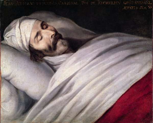 Cardinal Richelieu (1585-1642) on his Deathbed by Baroque
