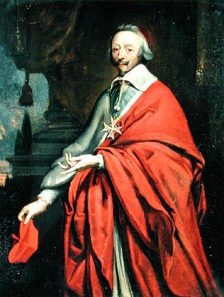 Portrait of Cardinal de Richelieu (1585-1642) by Baroque