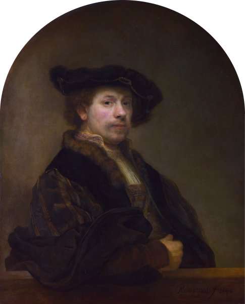 Self-portrait 1640 by Baroque