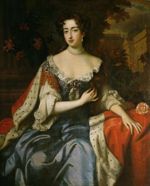 Mary Stewart (1662-84) Consort of William III (1650-1702) by Baroque
