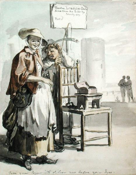 London Cries Turn your Copper in Silver Now, Before your Eyes