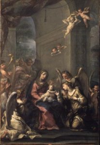 Mystic Marriage of St. Catherine, 1716