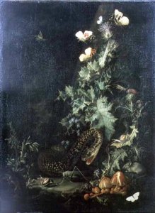 A Bouquet of Peonies on a Marble Ledge, 1747