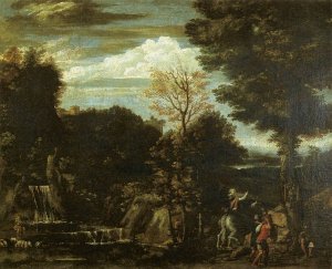 Penitent Magdalen in a Landscape c. 1610