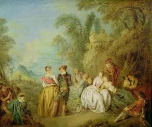 A Pastoral Concert, c.1725